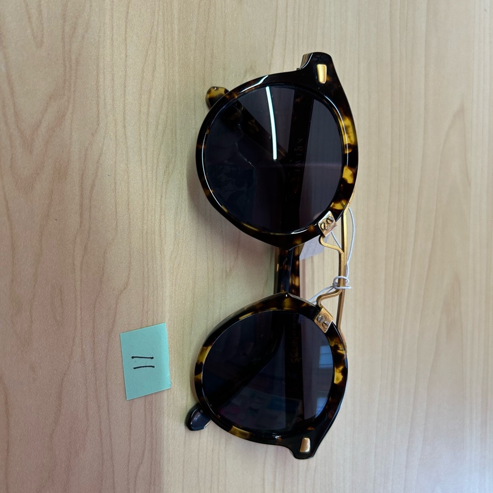 KREWE Tortoise and Gold Sunglasses